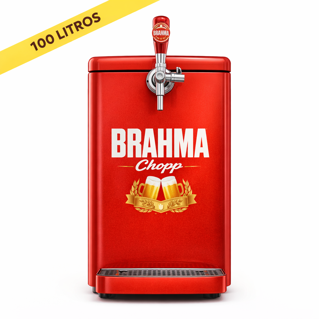 Chopp Brahma Claro 100L + Chopeira Retornável